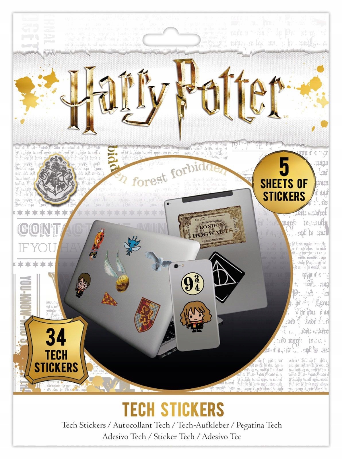 

Harry Potter Naklejki Na Laptopa Tablet 34szt