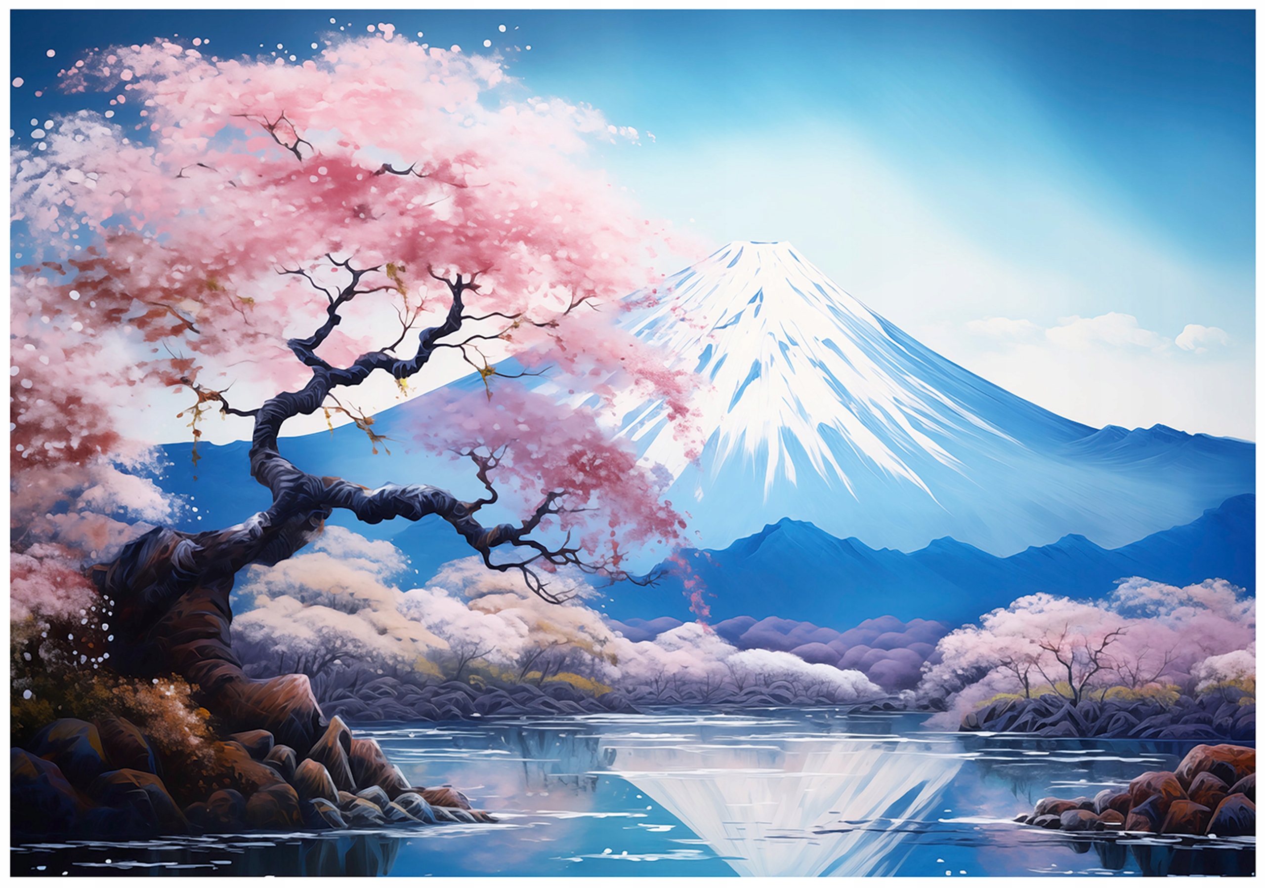 Vliesová fototapeta Japonská harmonie krajina 300x210 lepidlo