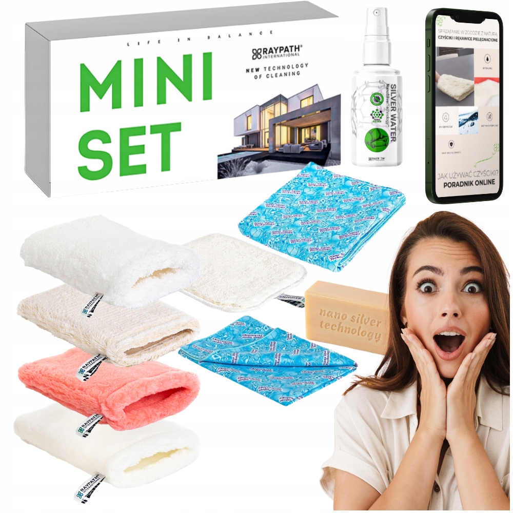 Raypath Mini Sada Pro Mytí A Úklid Domu A Kanceláře Auta Vodou