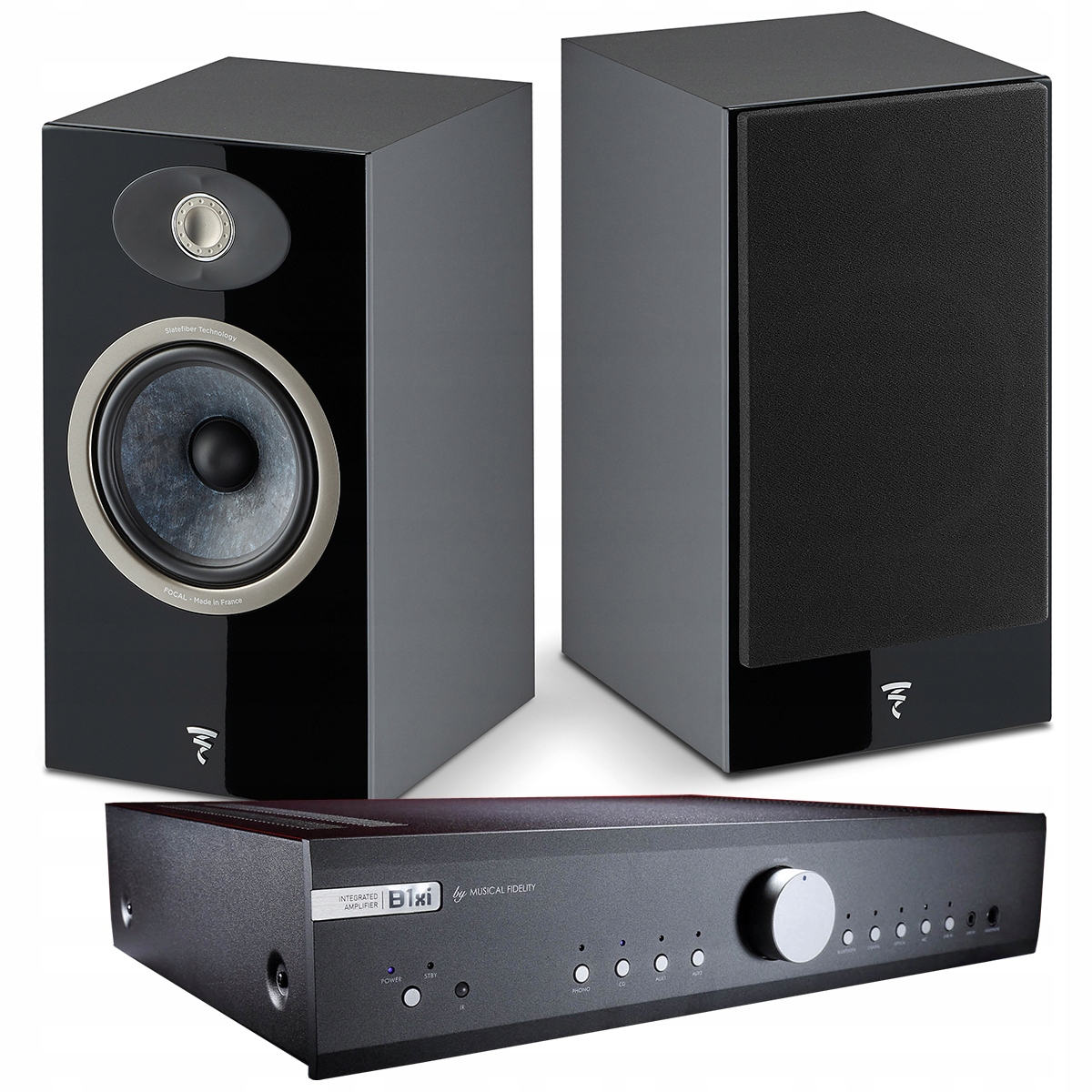 Focal Theva N°1 Musical Fidelity B1xi Zintegrowany wzmacniacz stereo Eisa