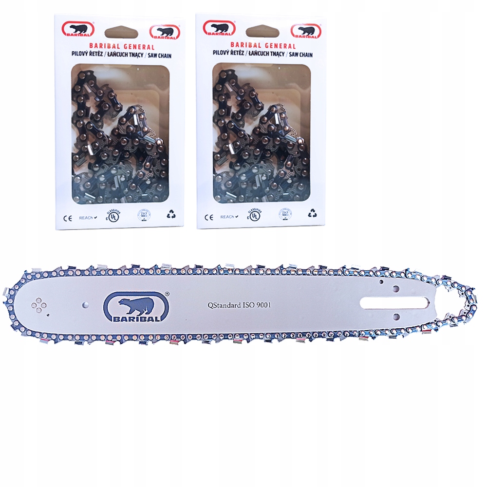 

2x Łańcuch Prowadnica Do Piły Stihl 028 MS280