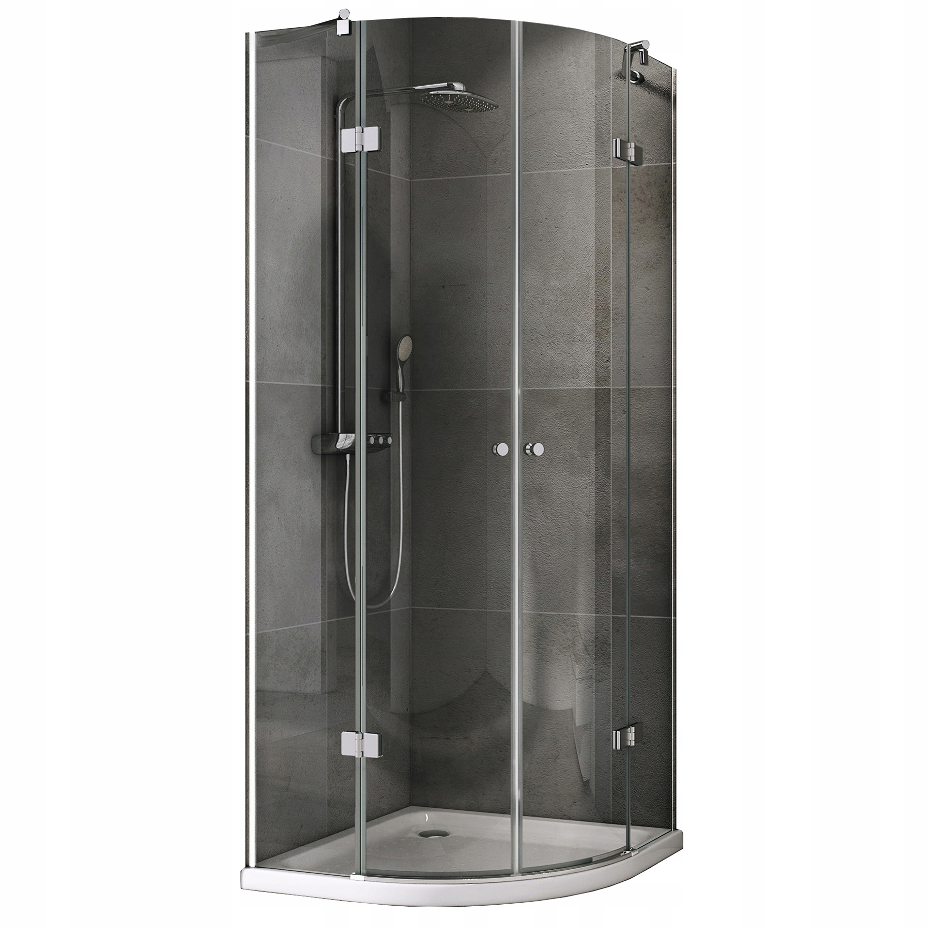 Sprchový Kout Půlkruhová 100x100 DS406