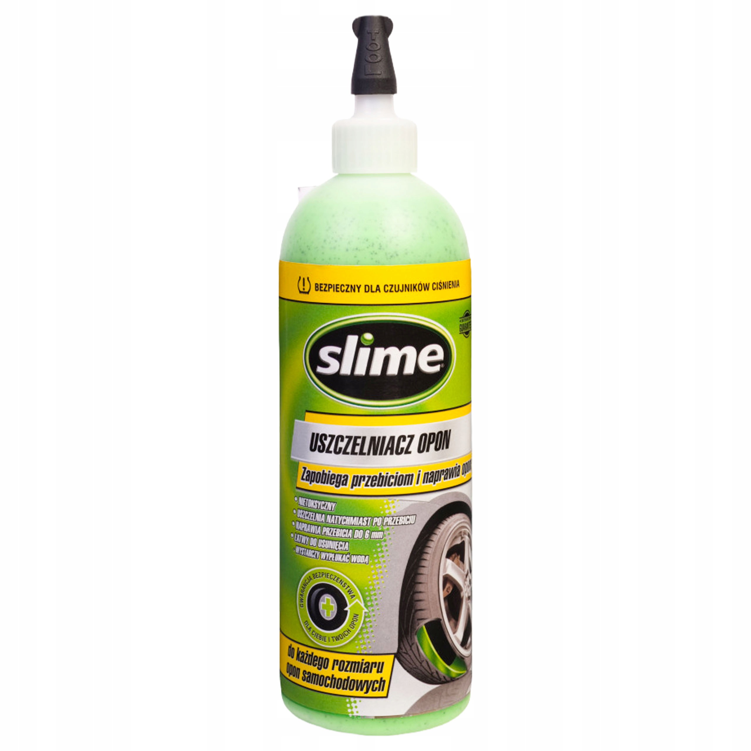Środek uszczelniający Do Naprawy Opon Bezdętkowych Pojemność 473ml Slime