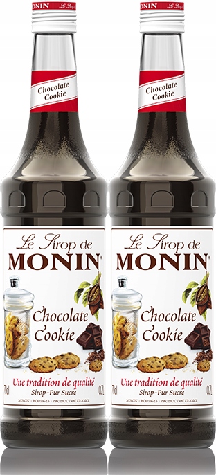 Monin Syrop do kawy Ciasteczko czekoladowe 700 ml x2