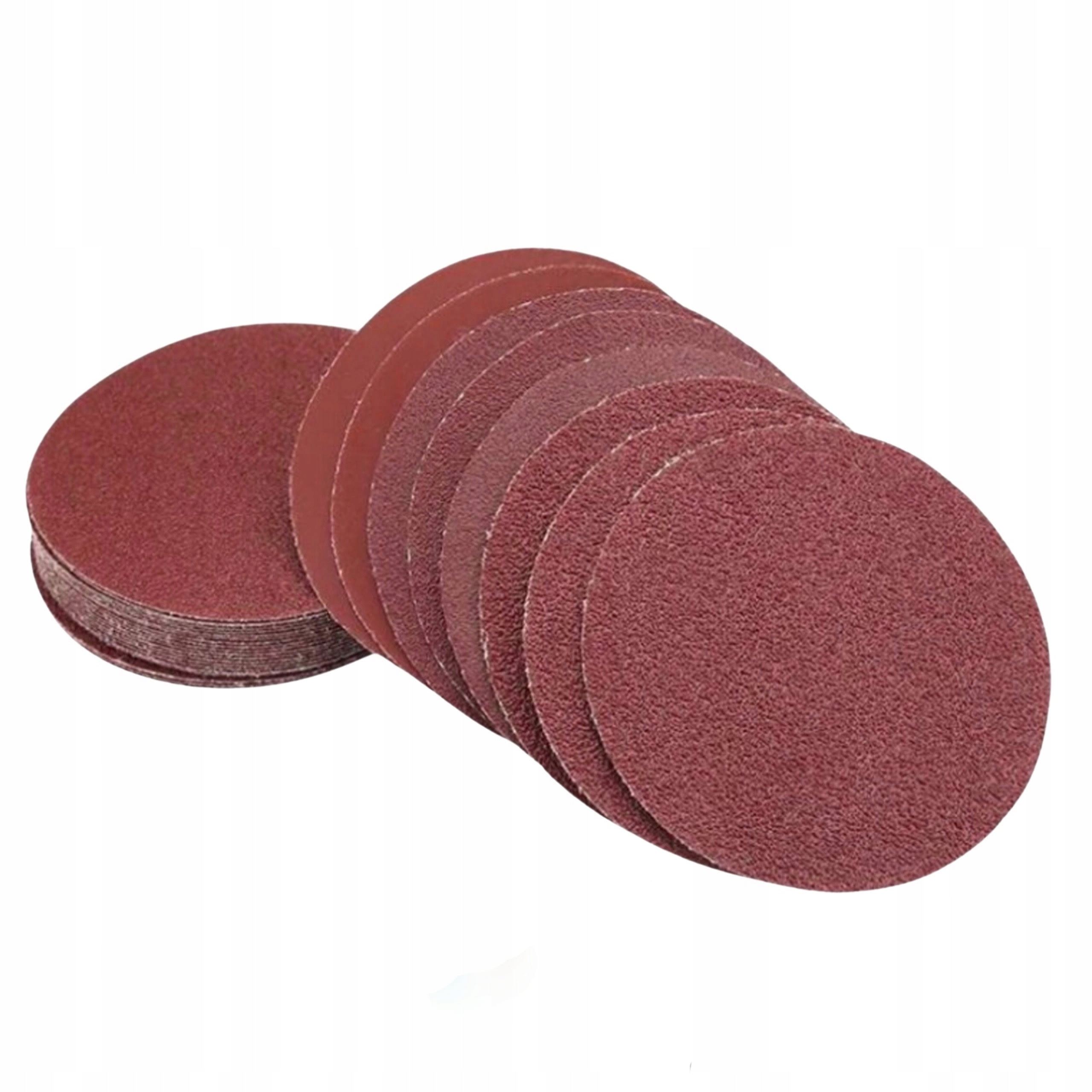 20 x Papier Ścierny 125 Krążki Na Rzep Szlifierki Oscylacyjnej P240 20 szt