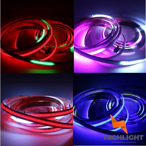 5m Cob Led pásik Digitálny Rgb+nw 7W 12V SK6812