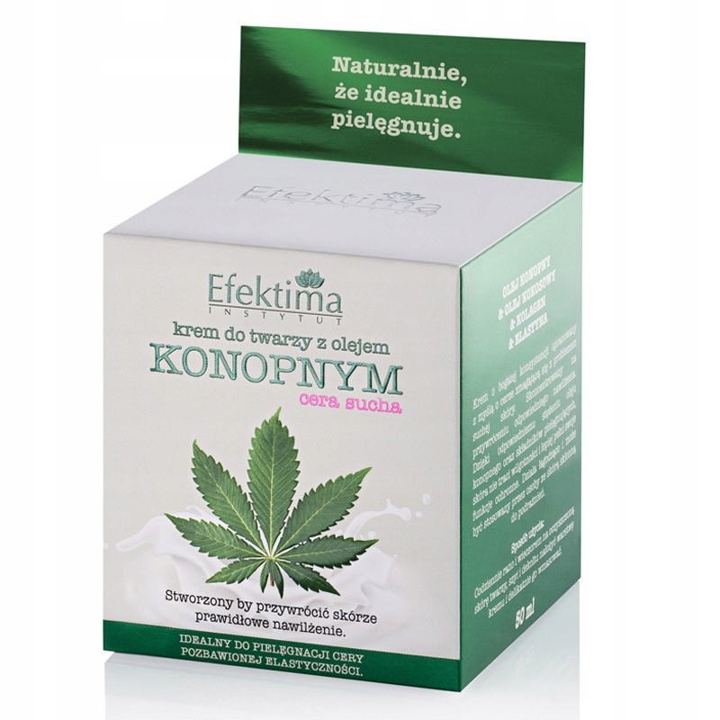 

Krem do twarzy z olejem konopnym Cera Sucha