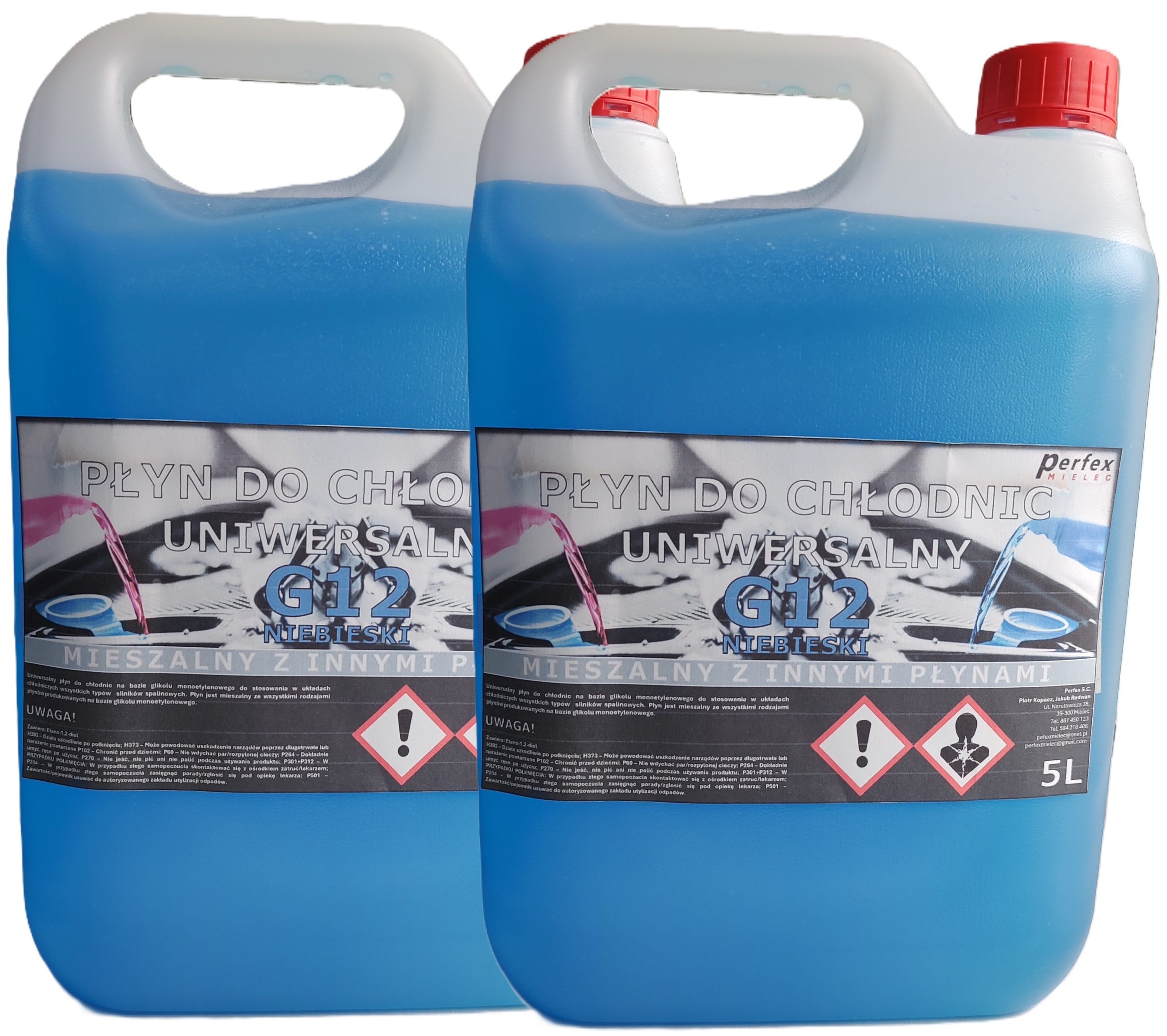 Płyn do chłodnic niebieski (2x5L) 10L