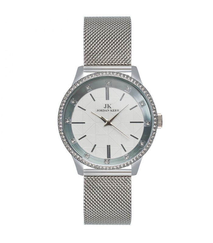 Dámské hodinky Jordan Kerr 2252, náramek z mesh zirkony