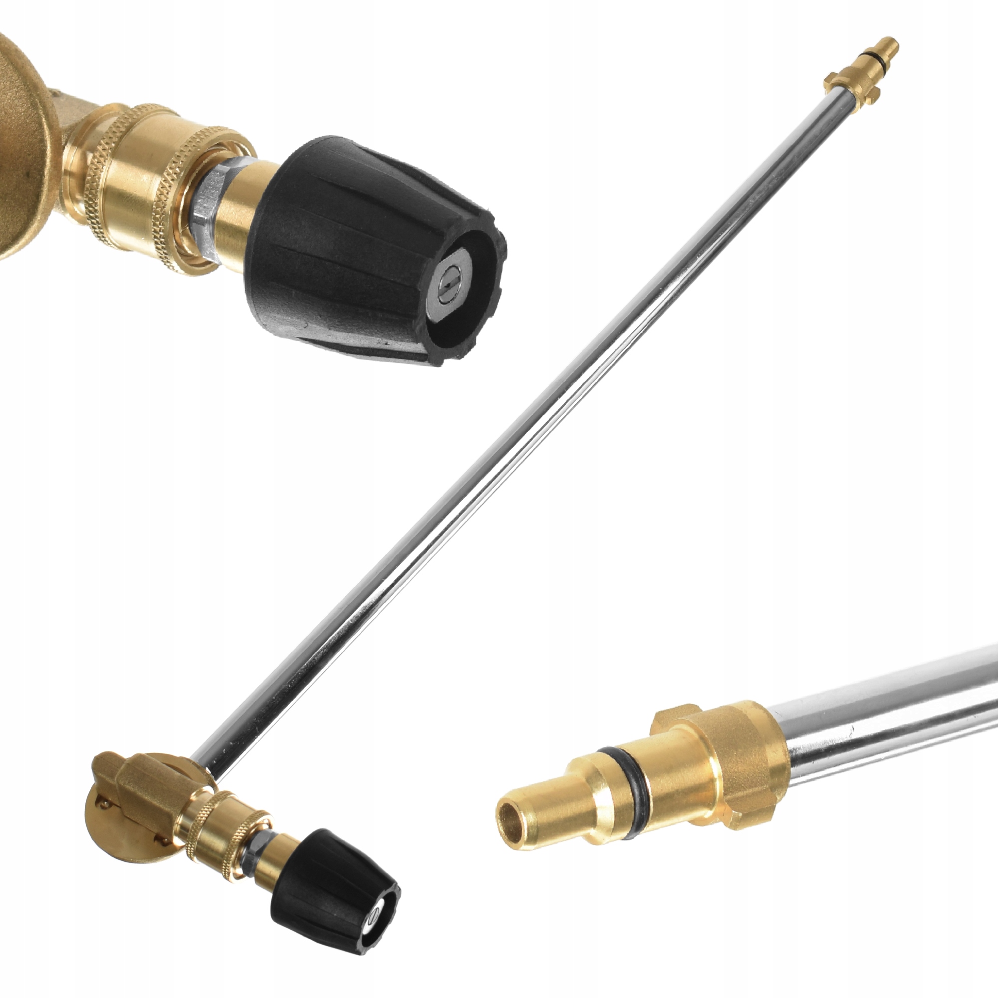 Nastavitelná úhlová lanka Bayonet plochá tryska pro myčku Nilfisk Stihl