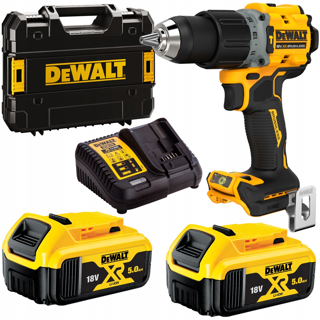 

Wkrętarka udarowa 18V 2x5Ah 90Nm DeWALT DCD805P2T