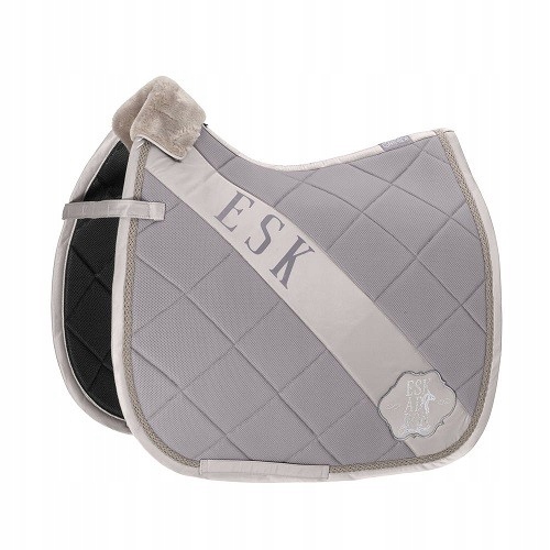 czaprak Eskadron Mesh Diagonal softgrey DL