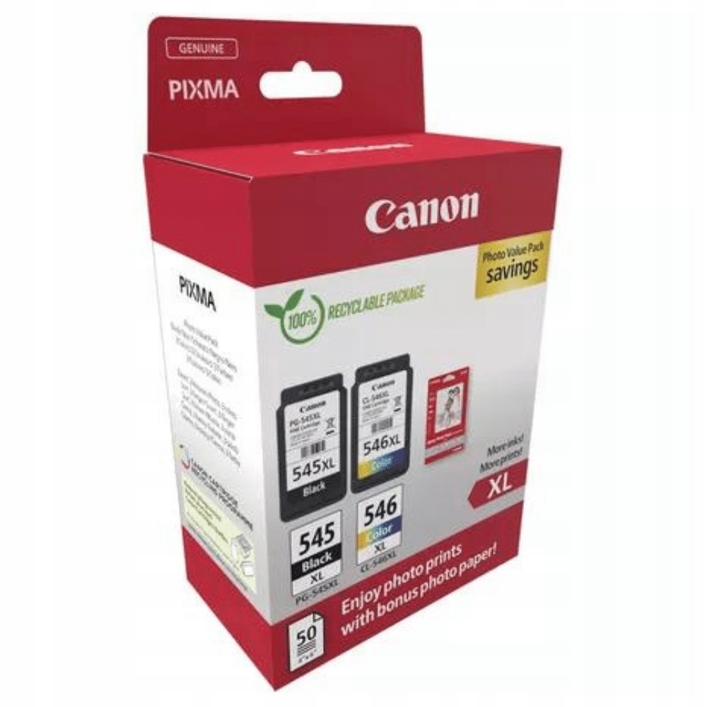 PG-545XL/CL-546XL/GP-501 bl/color Canon