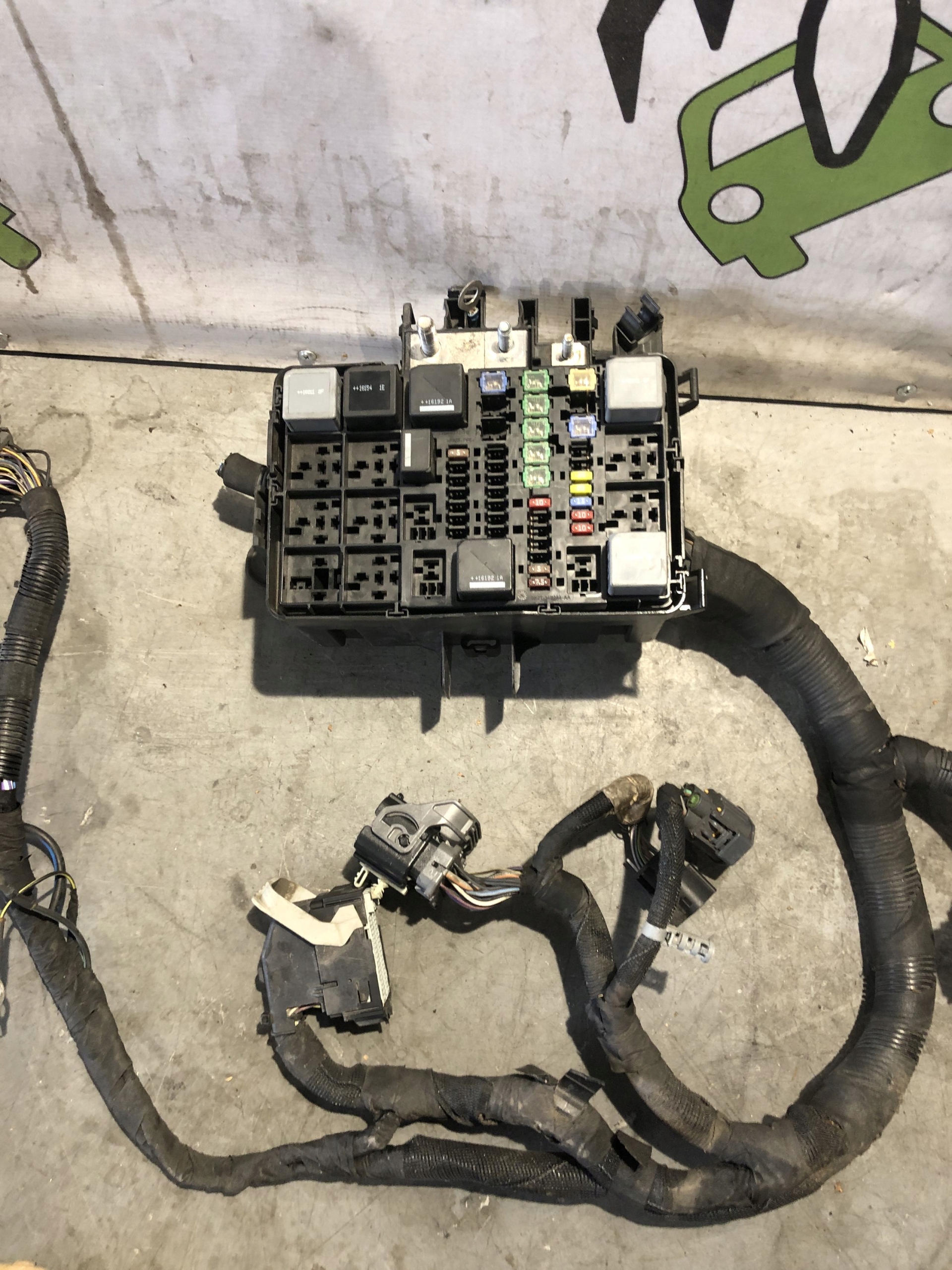 Ford Transit Custom 2016 skrzynka bezpieczników