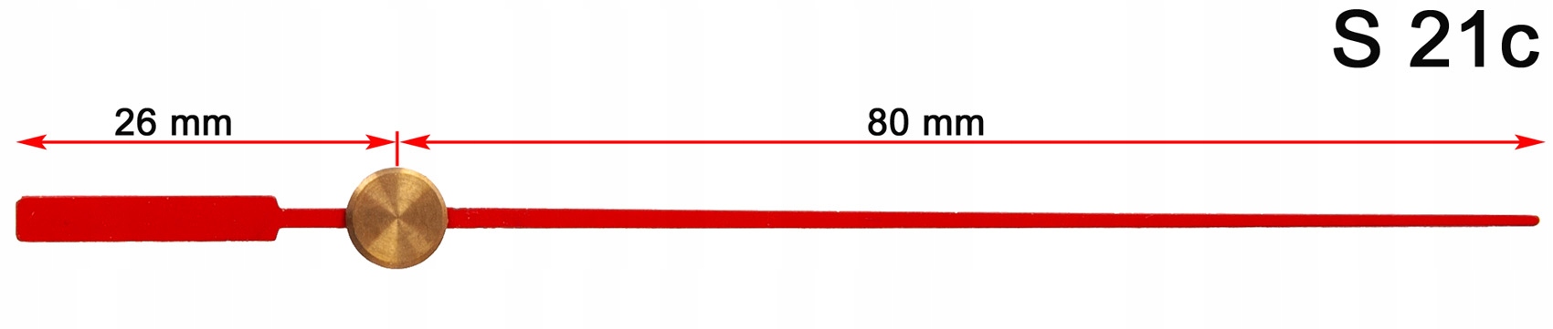 

Wskazówka Sekundowa Sekundnik Do Zegara s21c