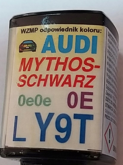

Zaprawka Lakiernicza Volkswagen LY9T Y9T mythos sc