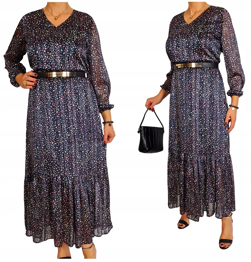 Šaty elegantní prémiová svatební hostina svatba akce xxl 42 44 46 48 50 52 54 56