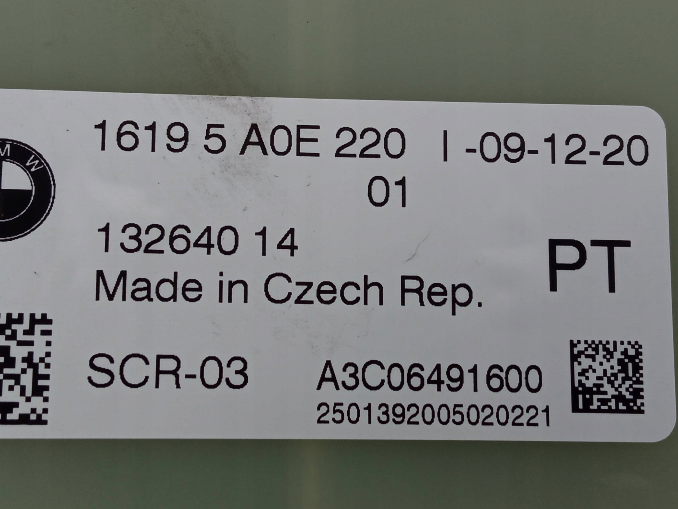module ADBLUE 13264014 Bmw Seria 3 VII (2018-2026) G20 G21