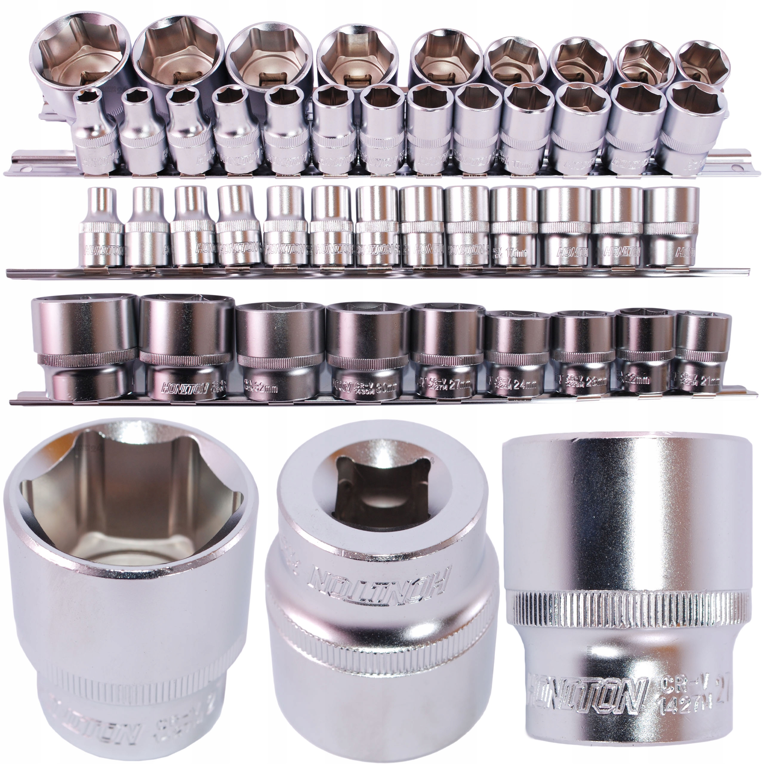 Nasadki 1/2" 22el. 8-36mm Honiton H2205 Zestaw