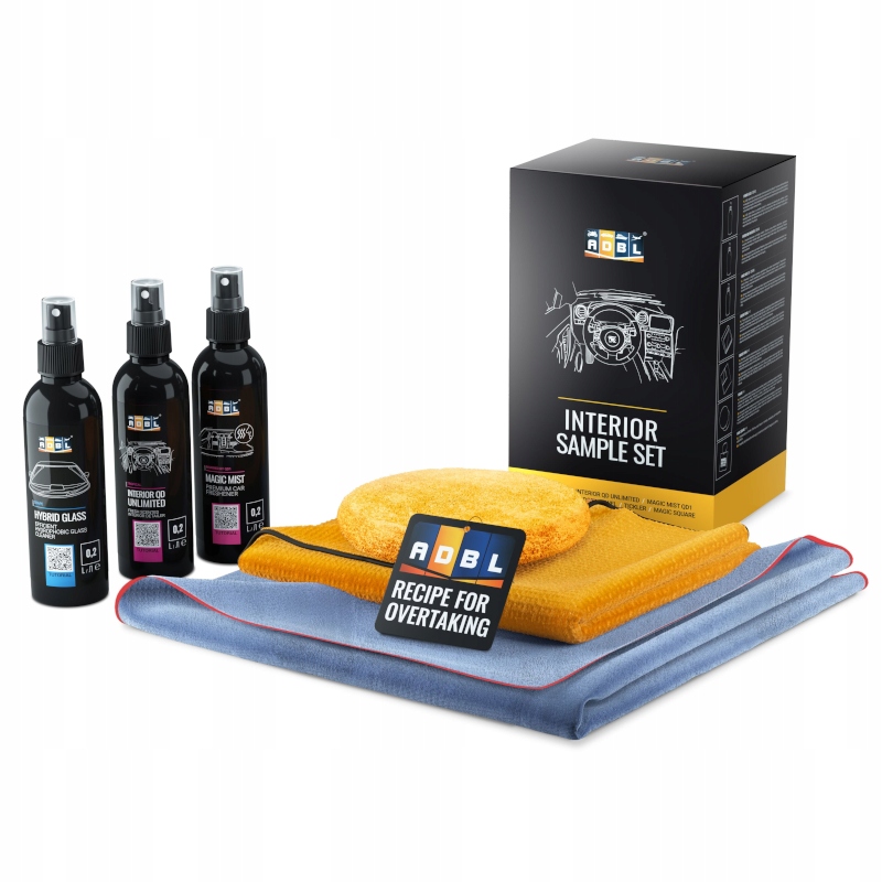 ADBL INTERIOR SAMPLE SET - для ухода за интерьером