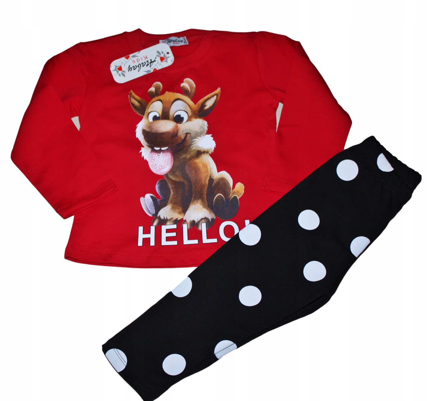 

Komplet Święta Bluzka Legginsy Ocieplany R 98