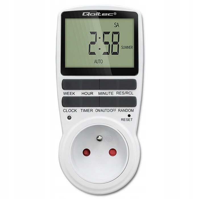 PROGRAMATOR CZASOWY WŁĄCZNIK WYŁĄCZNIK PRĄDU LCD Kod producenta 50628