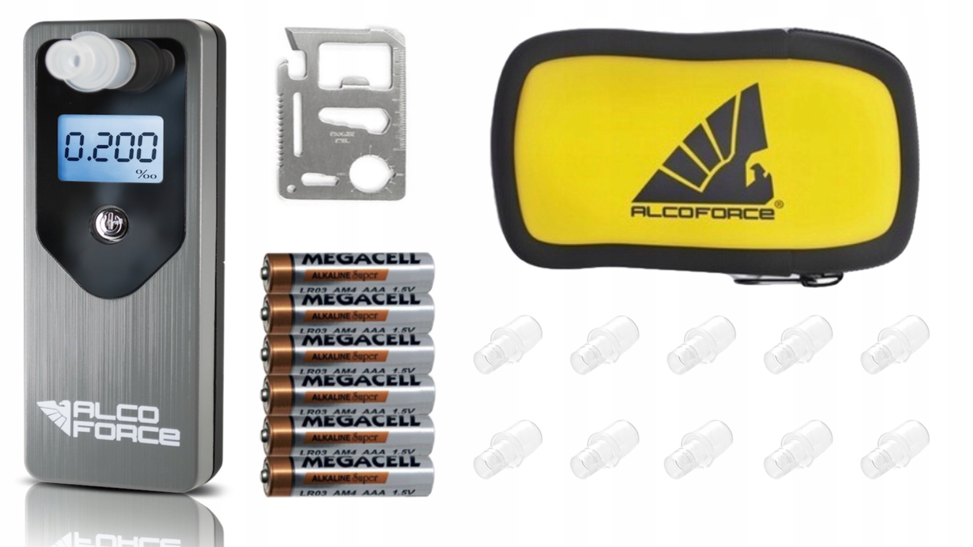 Elektrochemický Alkoholtester Evo Kalibrace Náustky