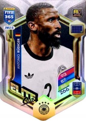 Panini Fifa 365 2026 Elite Cut Jewel JWL15 Antonio Rudiger Germany