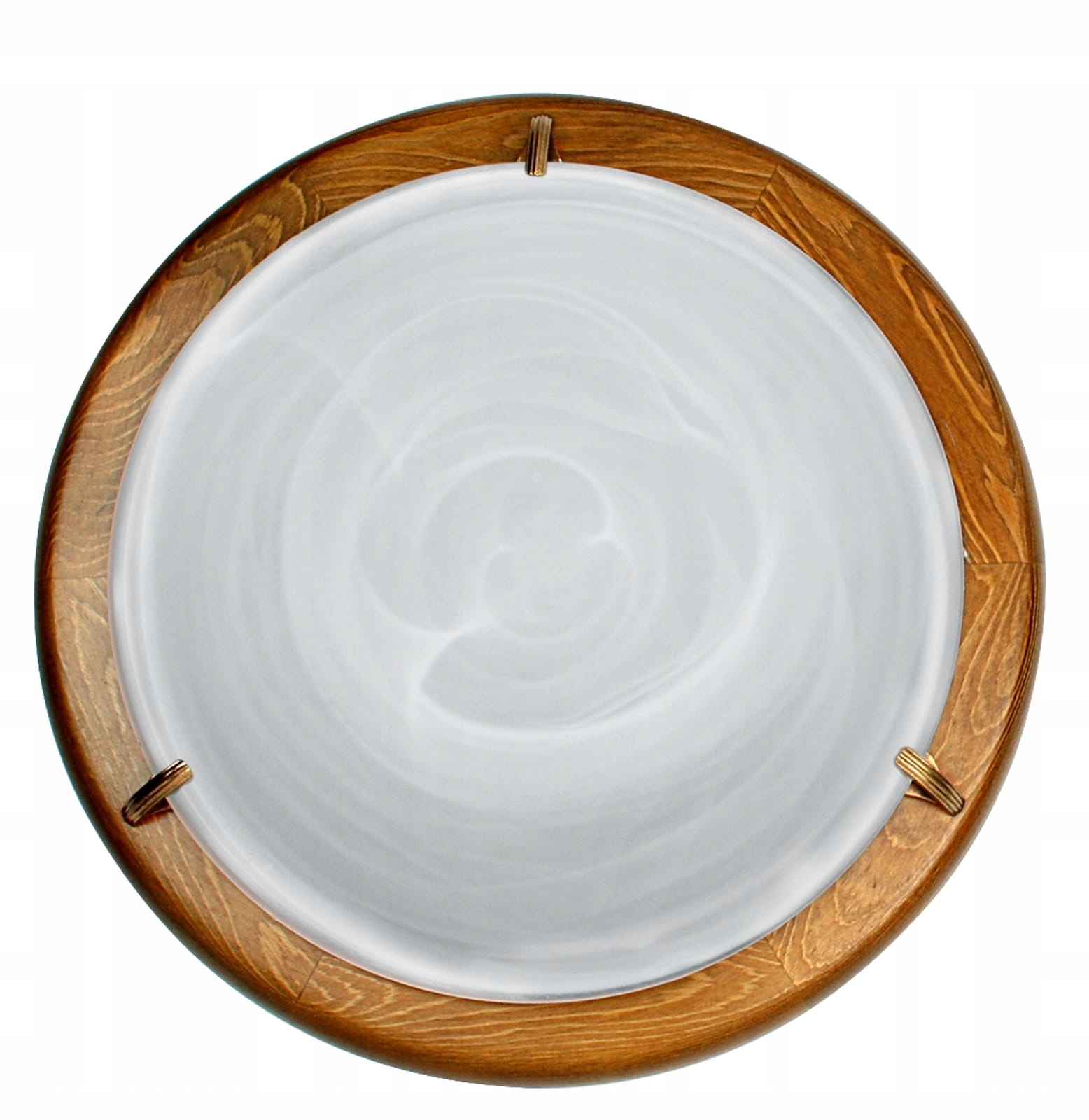 Candellux Stropní Svítidlo Duna 2xE27 dřevo bílý 40 cm