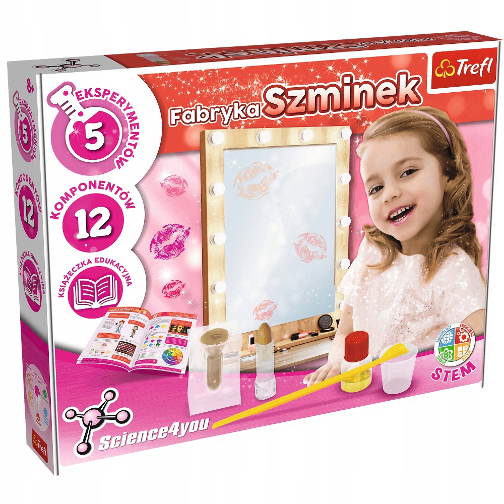 

Fabryka Szminek Zestaw Eksperymentów Trefl