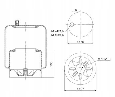 MIECH MERCEDES ACTROS 4390 N P21 STALOWA PODSTAWA Part manufacturer other