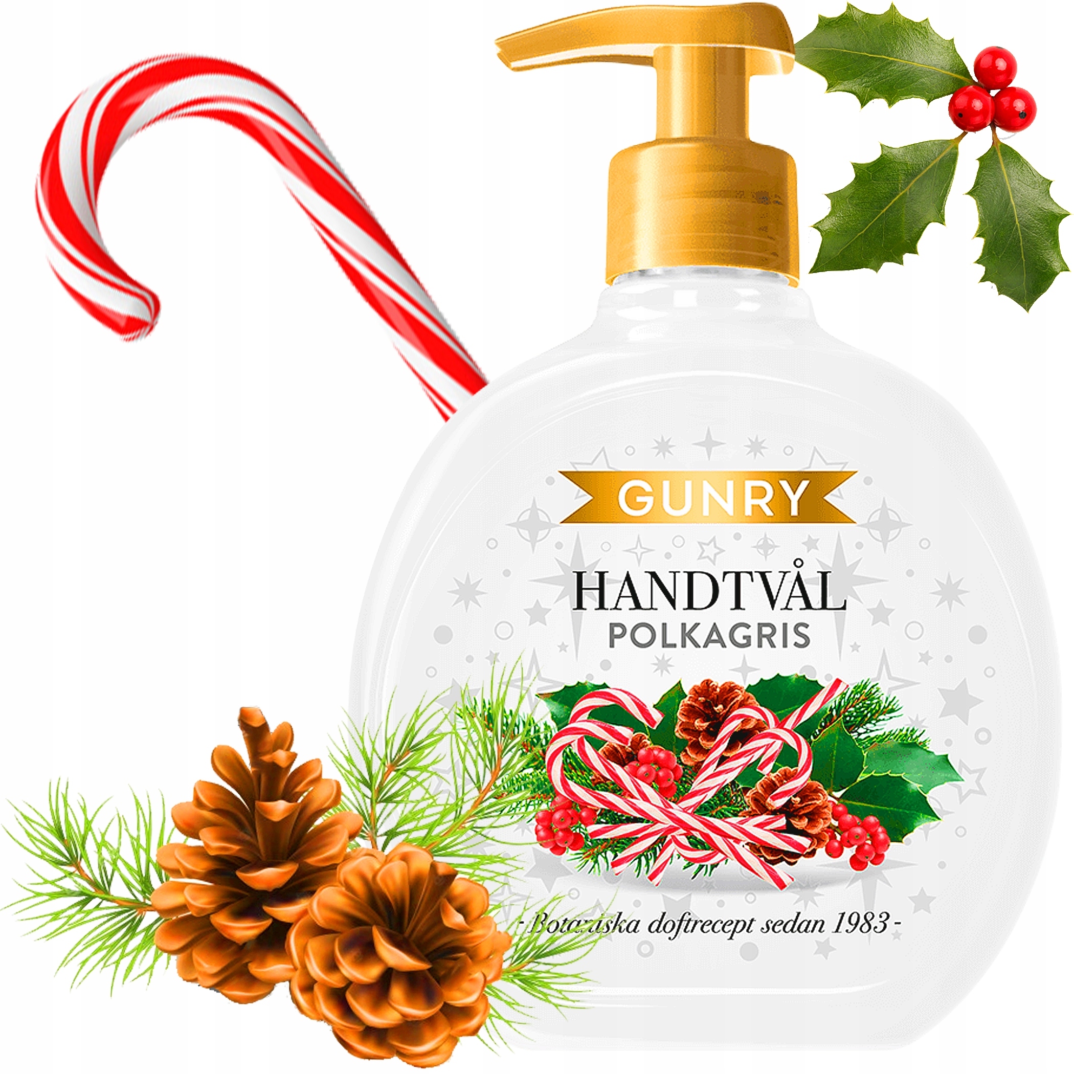 

Mydło w płynie Gunry X-mas Polkagris 400ml