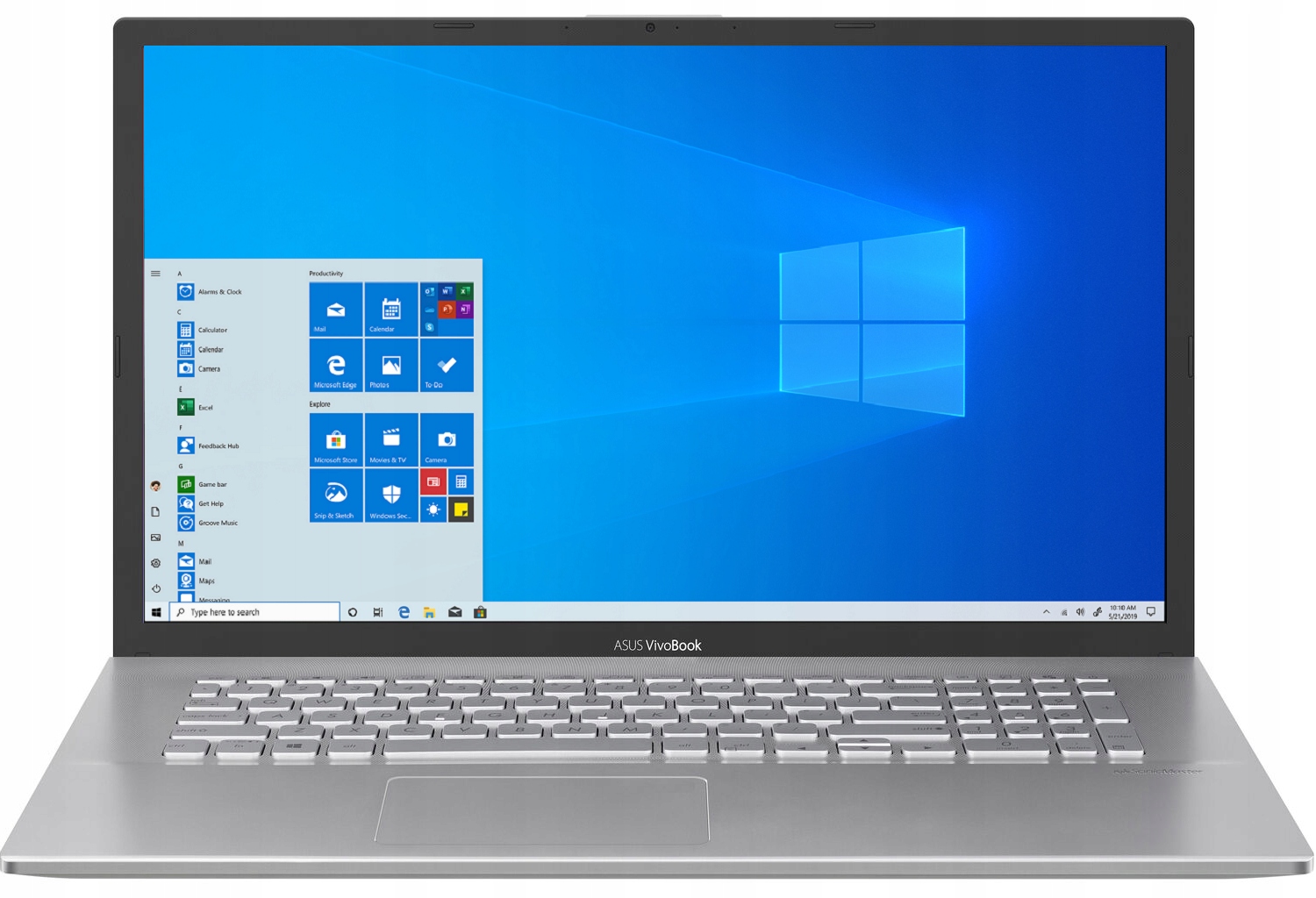 

Laptop Asus VivoBook 17.3FHD R7 16GB SSD1024GB W10