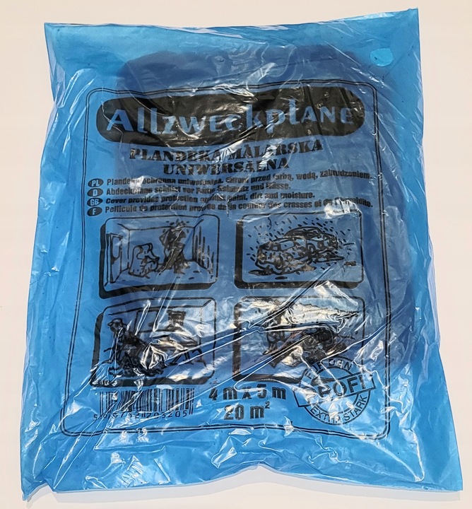 

Folia Malarska Ochronna Budowlana Gruba 4x5