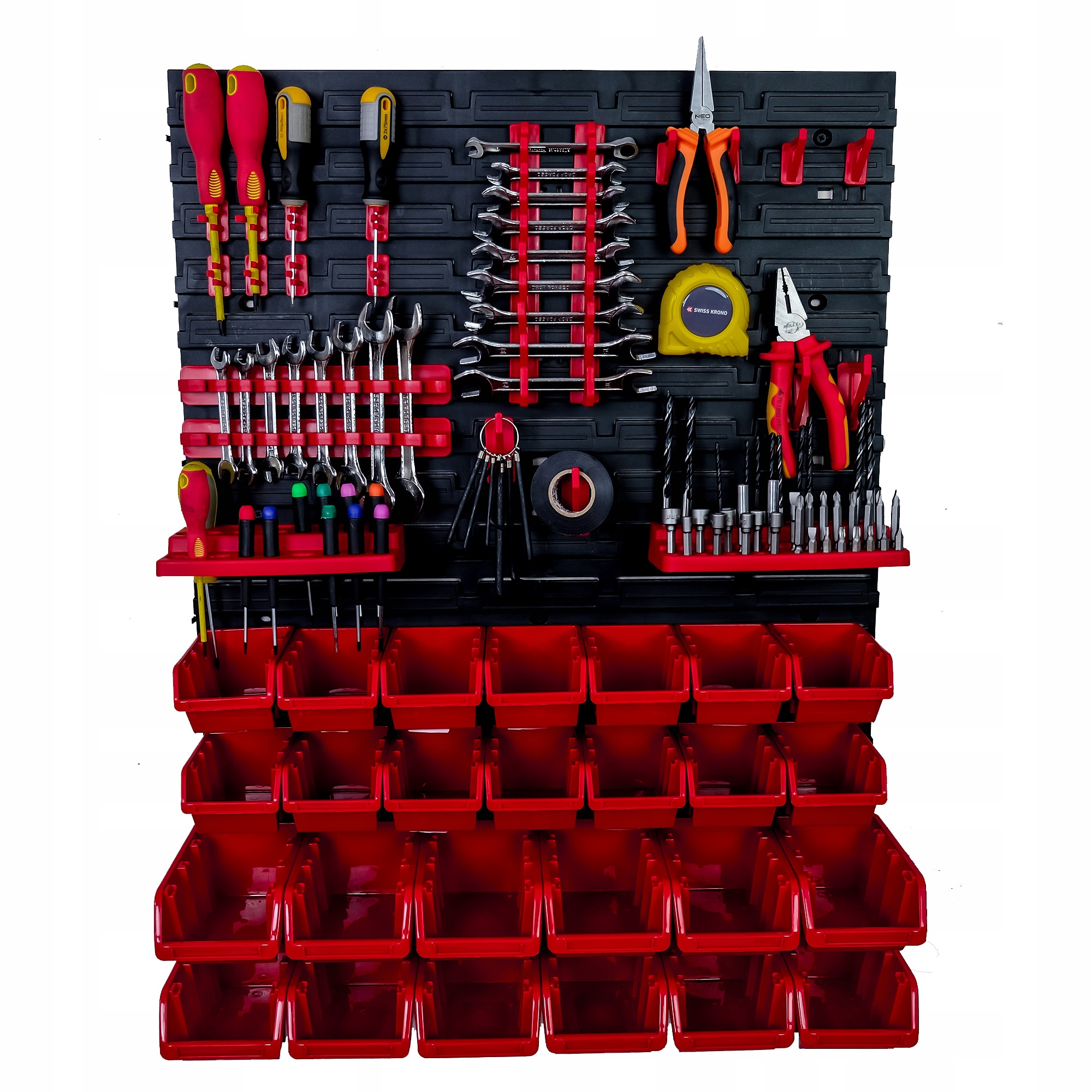 Tablica narzędziowa 57x78 cm | 26 Kuwet | ścianka Marka SimpleThing