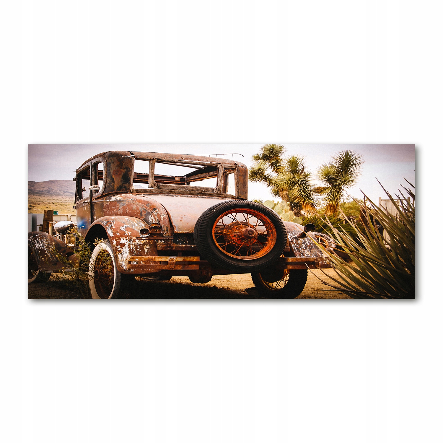 

Foto obraz akryl zdjęcie Wrak samochodu 125x50 cm
