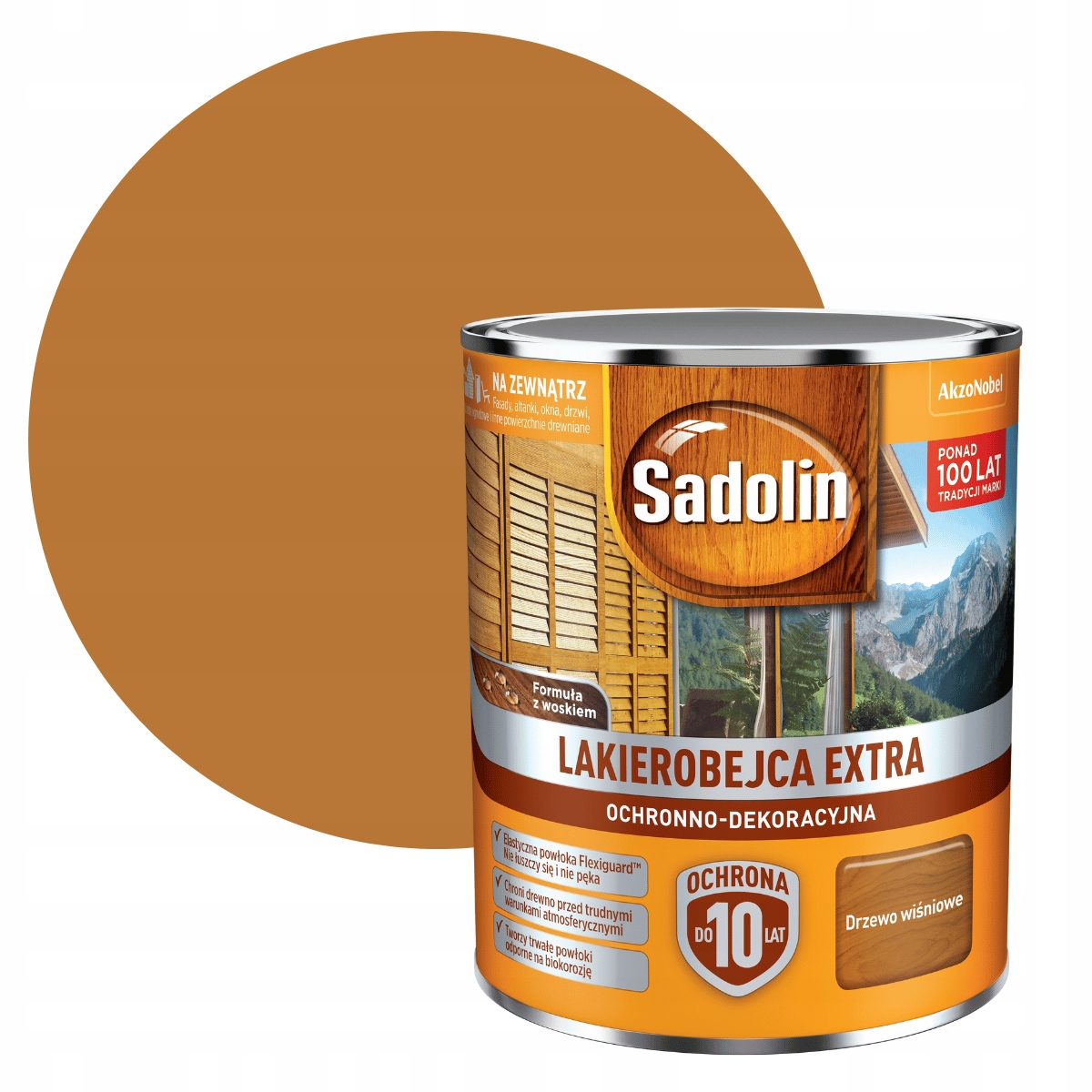 

Sadolin Extra 0,75L Lakierobejca Drzewo Wiśniowe