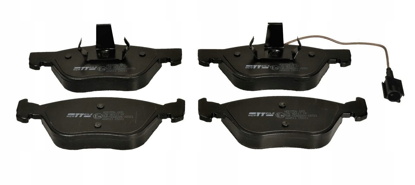 KLOCKI HAMULCOWE WERTTEILE WER2556 + GRATIS