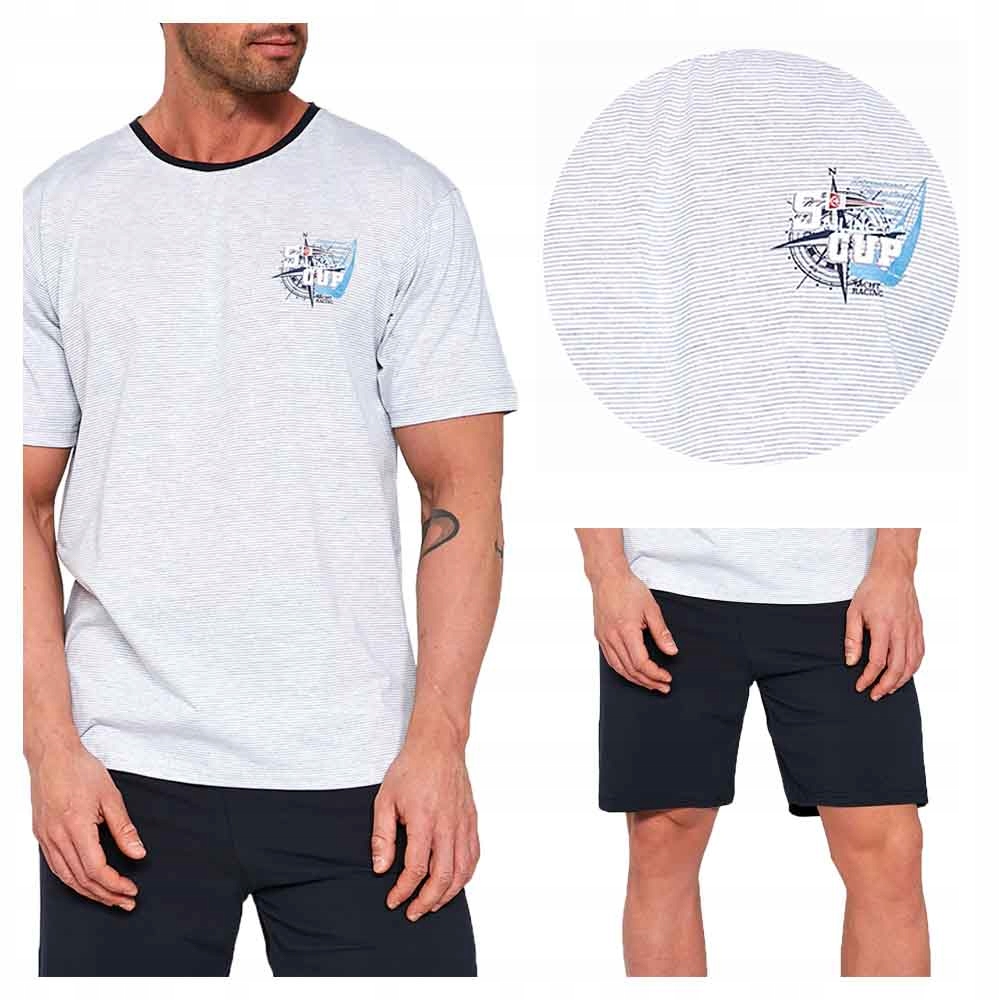 

Cornette Piżama Męska Krótki Rękaw 471/110 XL