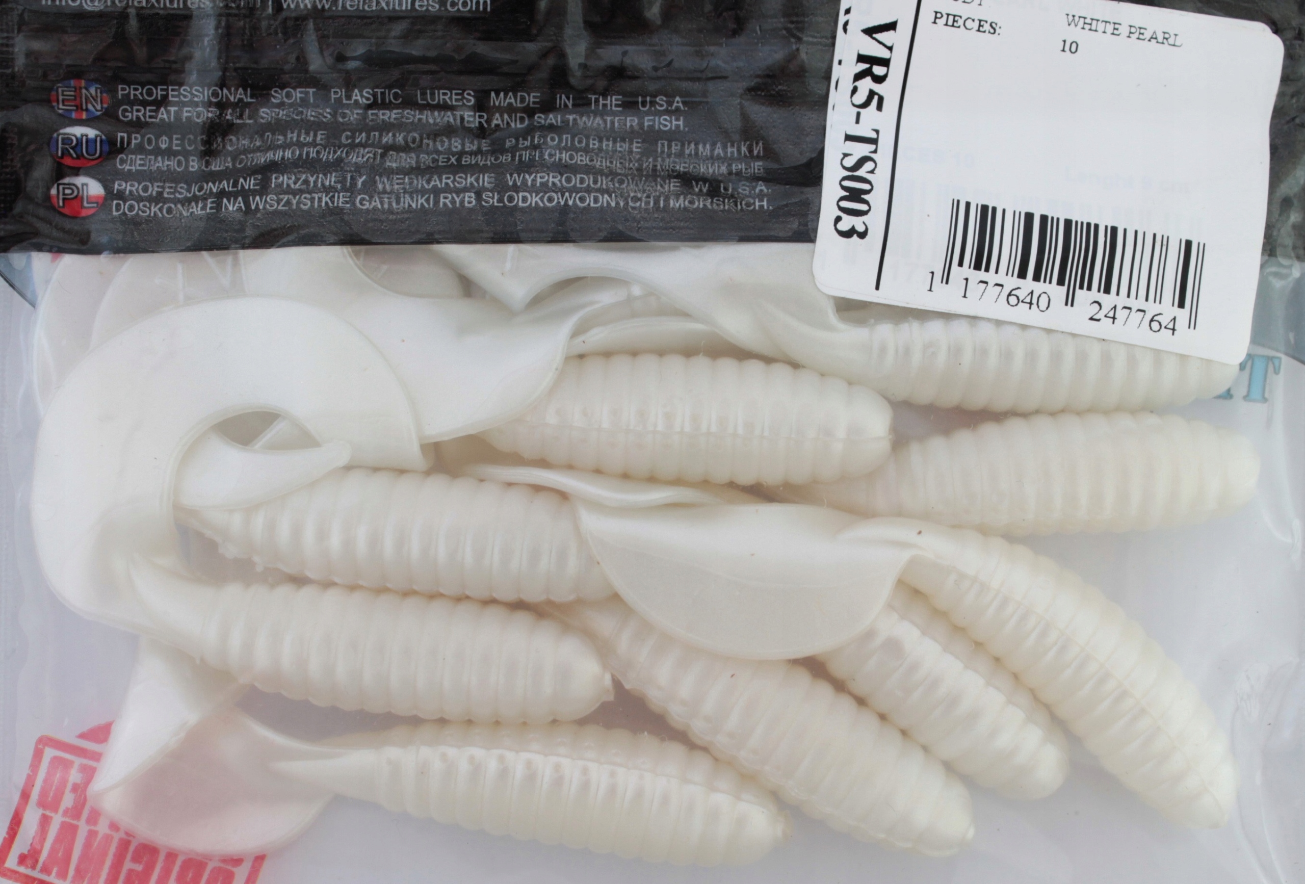 TWISTER GUMA RELAX 5" DŁ.~9cm - 2szt *VR5-TS003 Kod producenta VR5-TS003