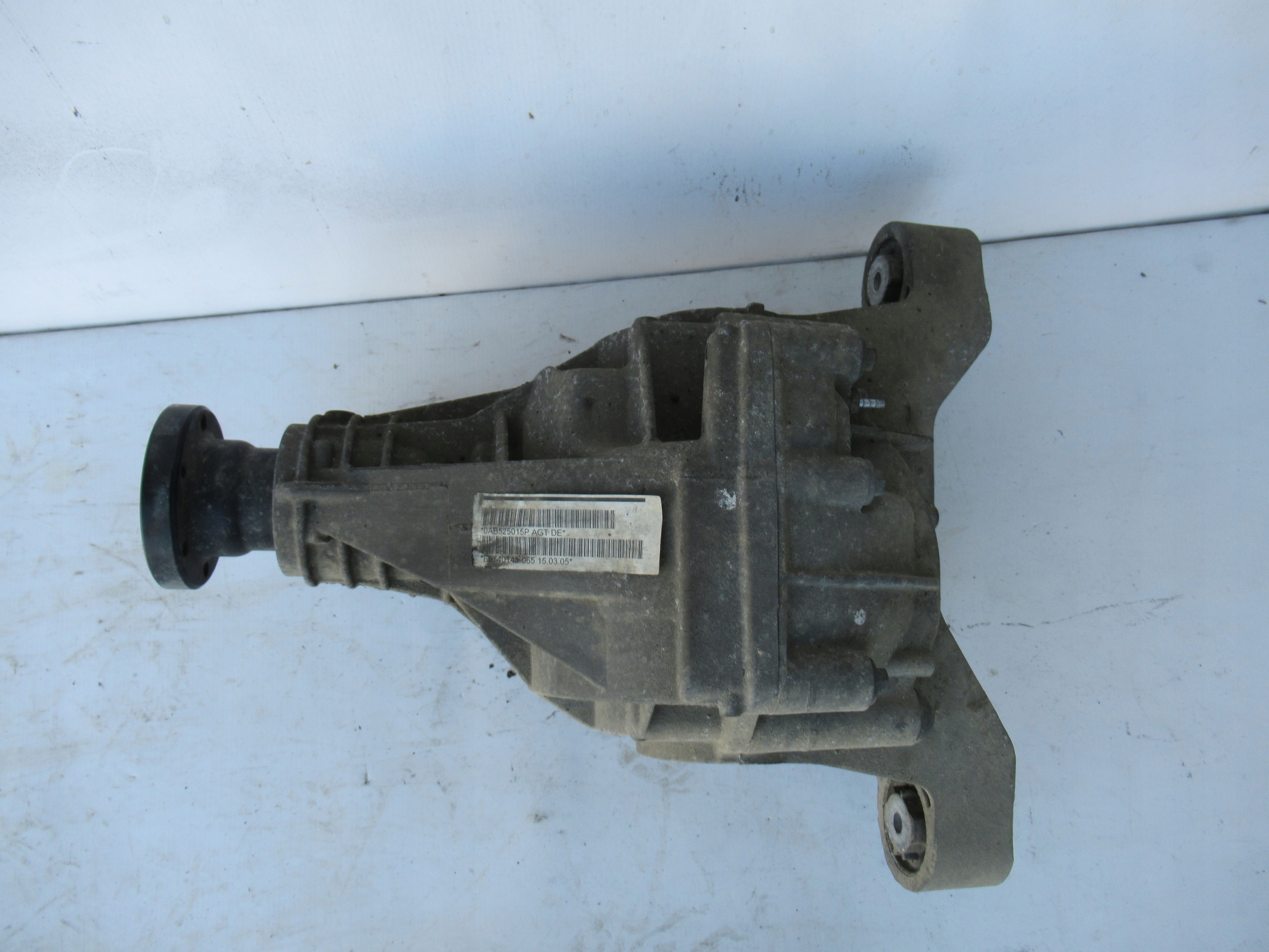 differential rear diff VW TOUAREG AGT 7L 2.5 TDI 02
