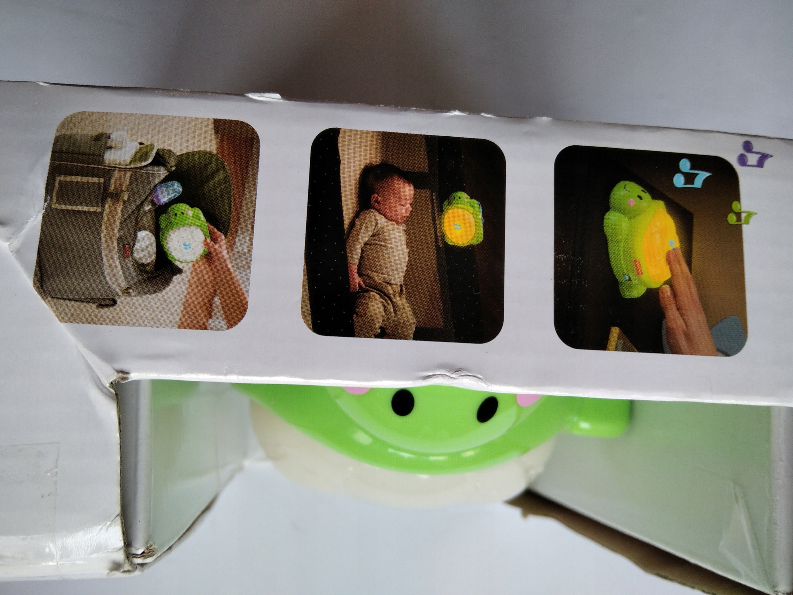 Fisher Price Żółwik lampka z melodyjką usypianie Bohater brak