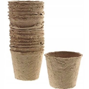 DONICZKI TORFOWE BIODEGRADOWALNE DO ROZSADY