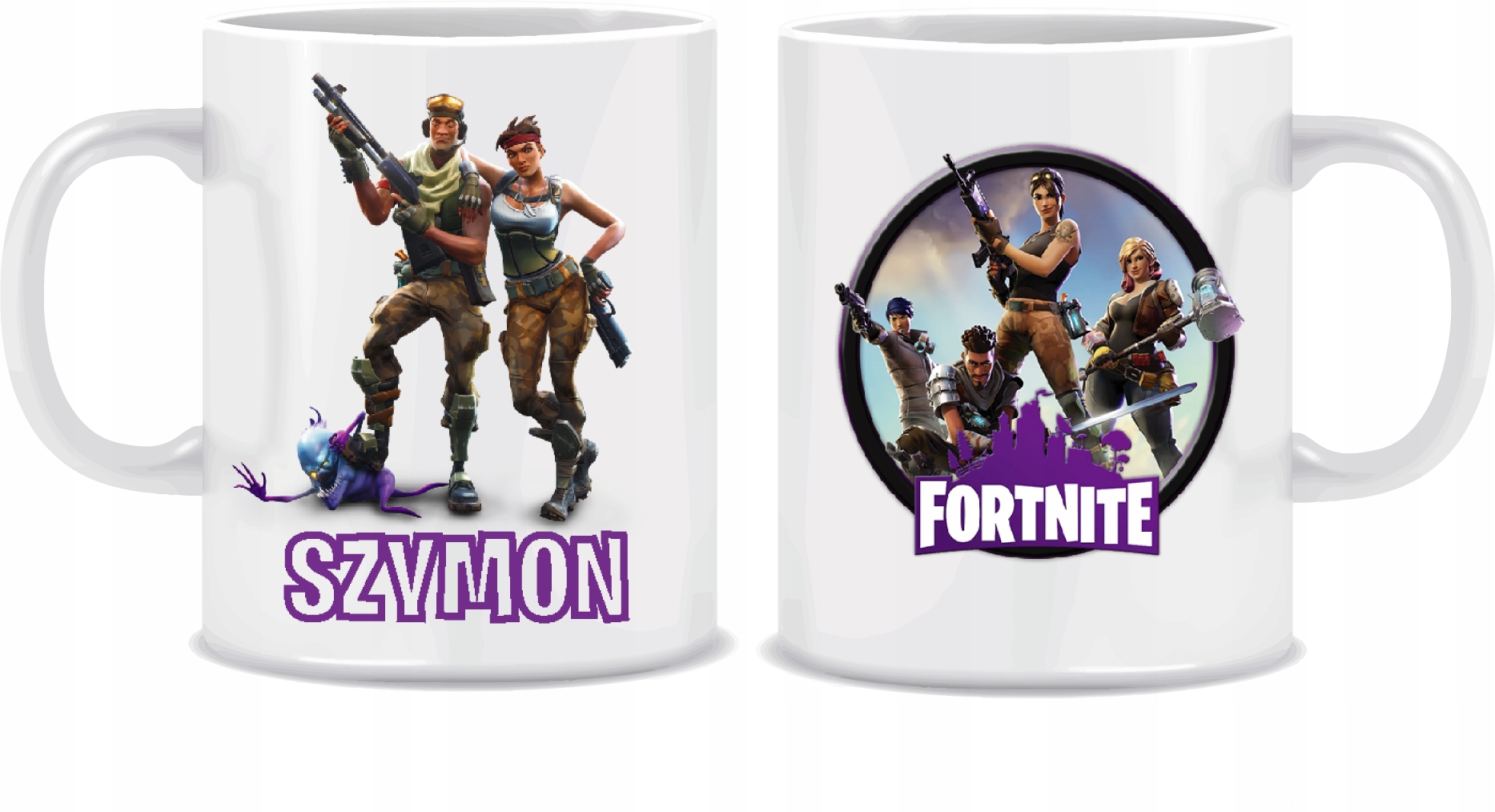 

Kubek Fortnite Imię kartonik