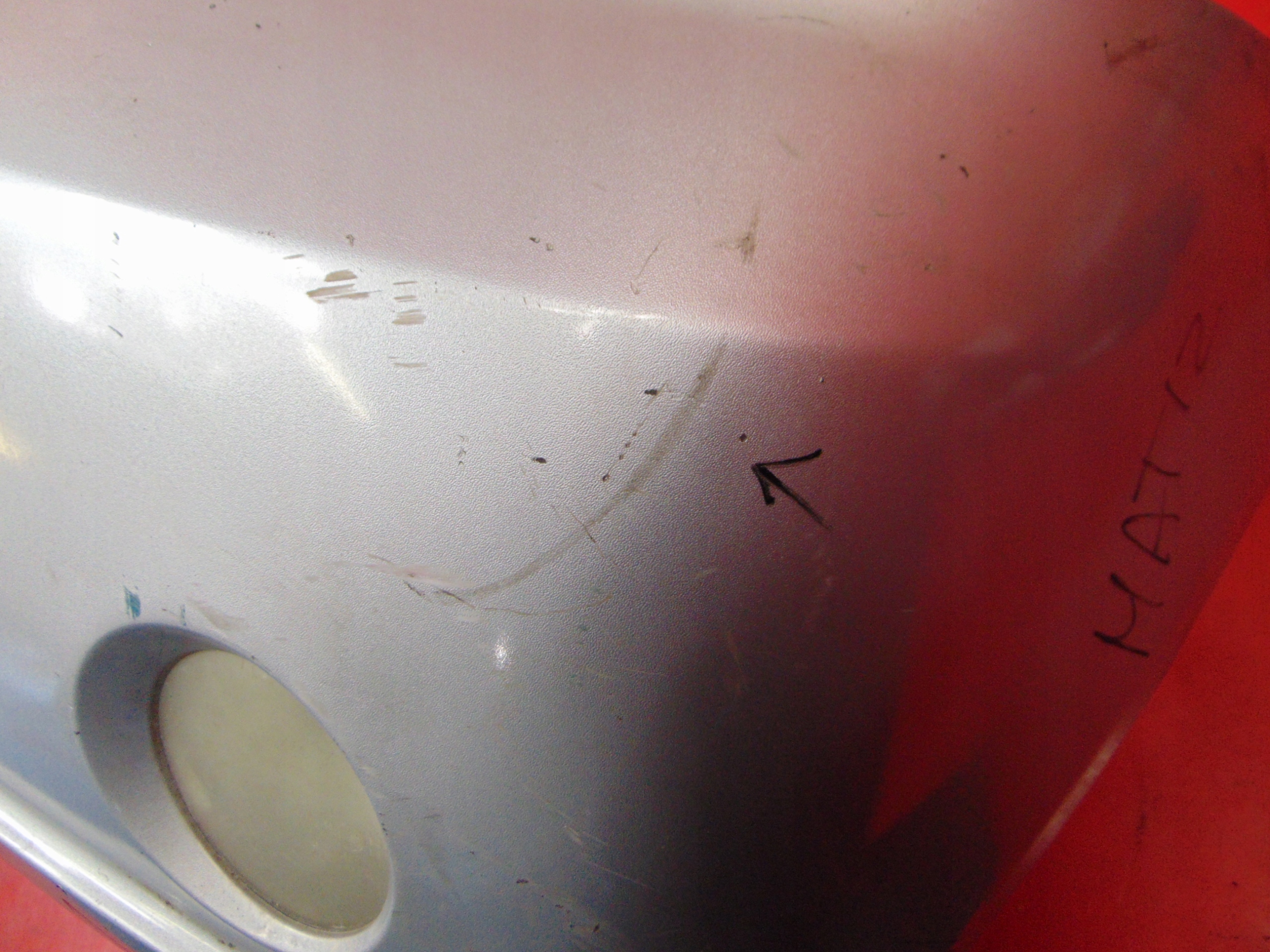 CHEVROLET MATIZ II SPARK 05- bumper rear rear part