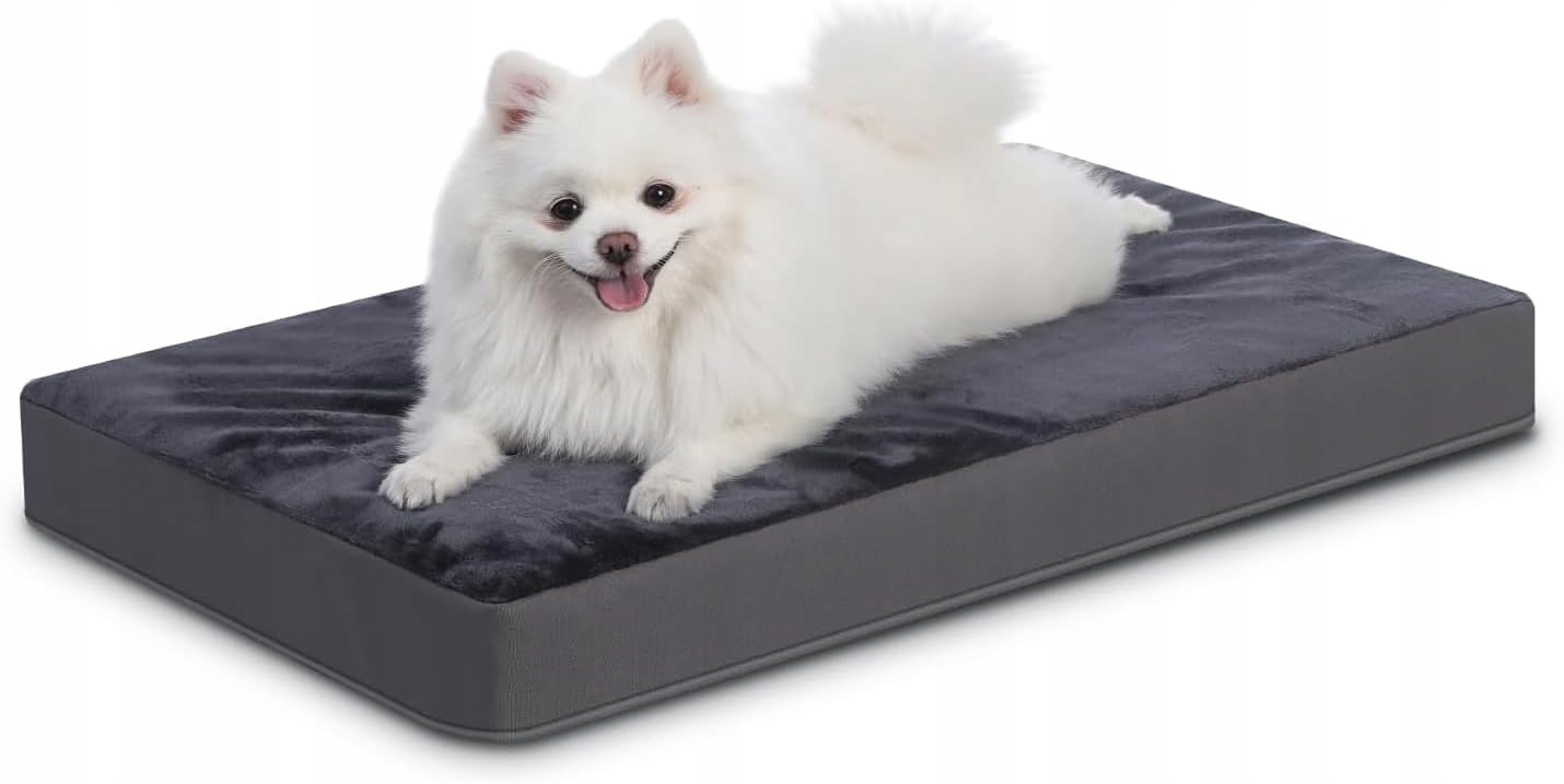 Levně Favodormir Ortopedický pelíšek pro psa 88x55x7 cm, voděodolná spodní strana, Šedá