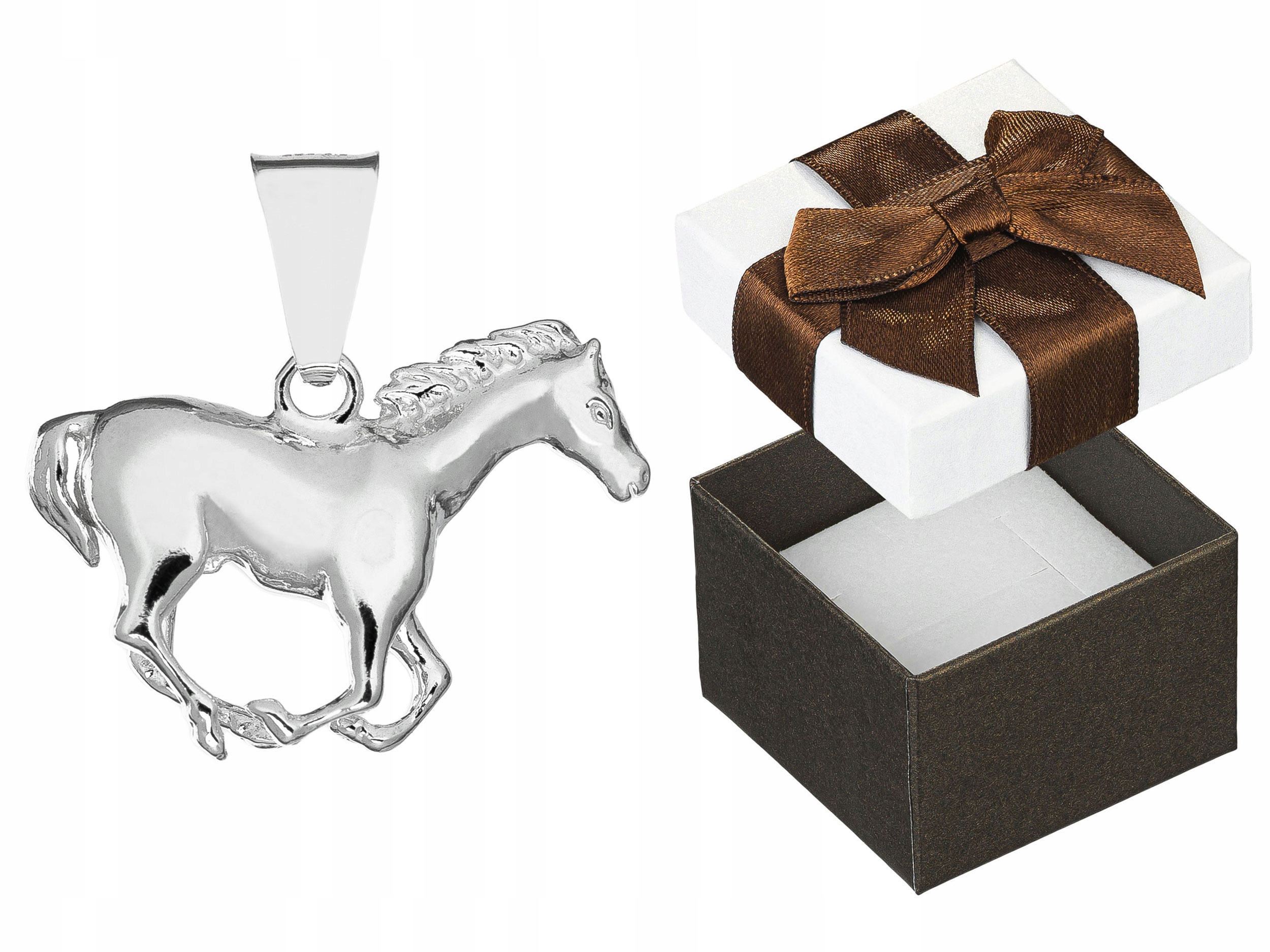 Velký stříbrný Přívěsek Kůň Velký přívěsek Stříbrný koník Stříbro 925