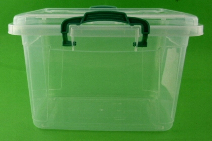 POJEMNIK PLASTIKOWY Z POKRYWKĄ 6 LITRÓW PUDEŁKO Kolor przezroczysty