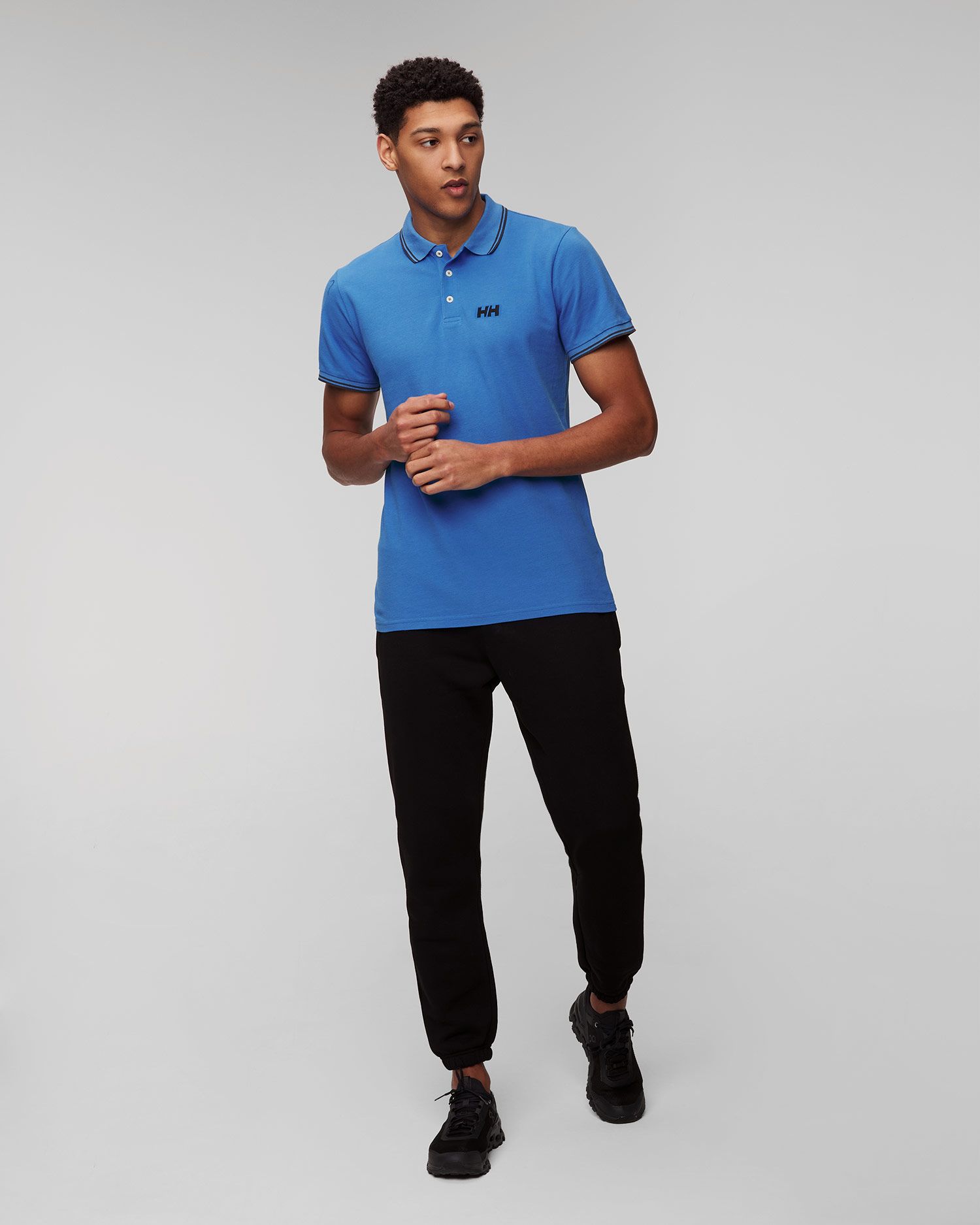 Koszulka męska HELLY HANSEN GENOVA POLO - Ultra - L Płeć mężczyzna