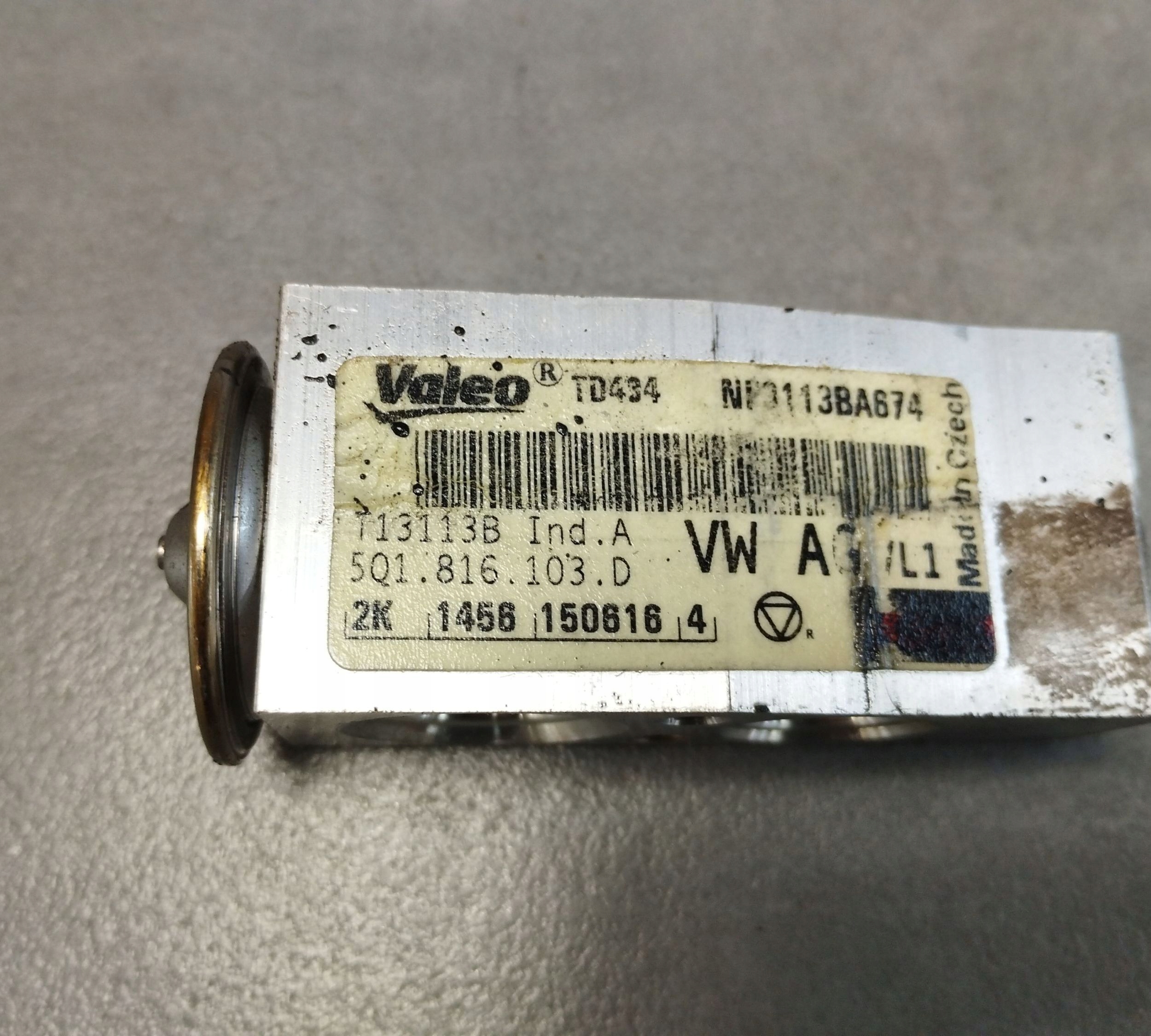 Volkswagen Golf VII Sensor ROZPREZNY 5Q0816679B